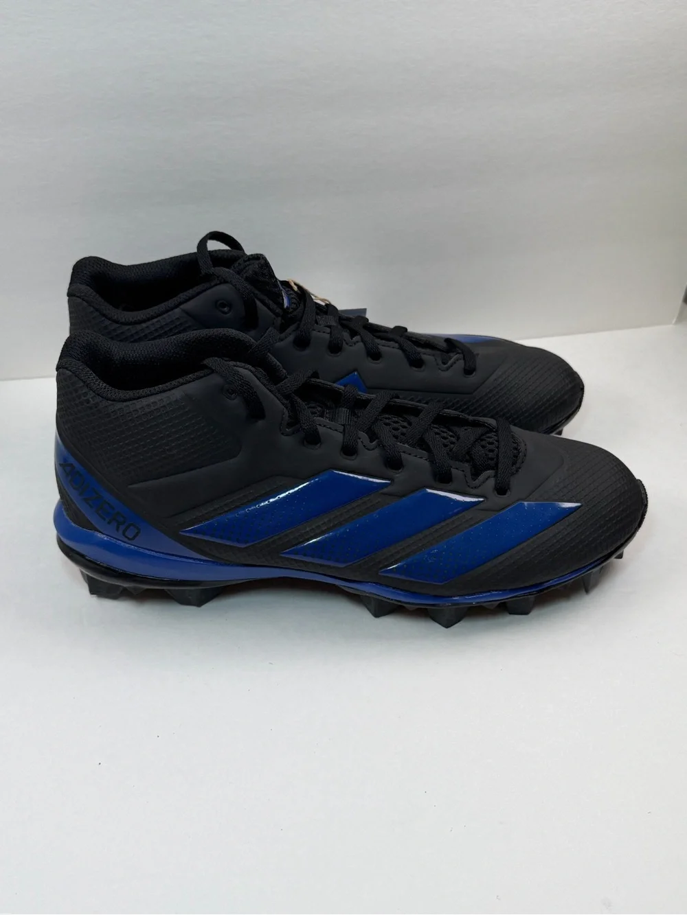 Adidas Adizero Impact.2 MD Football Cleats Men’s Size 9 Black Blue